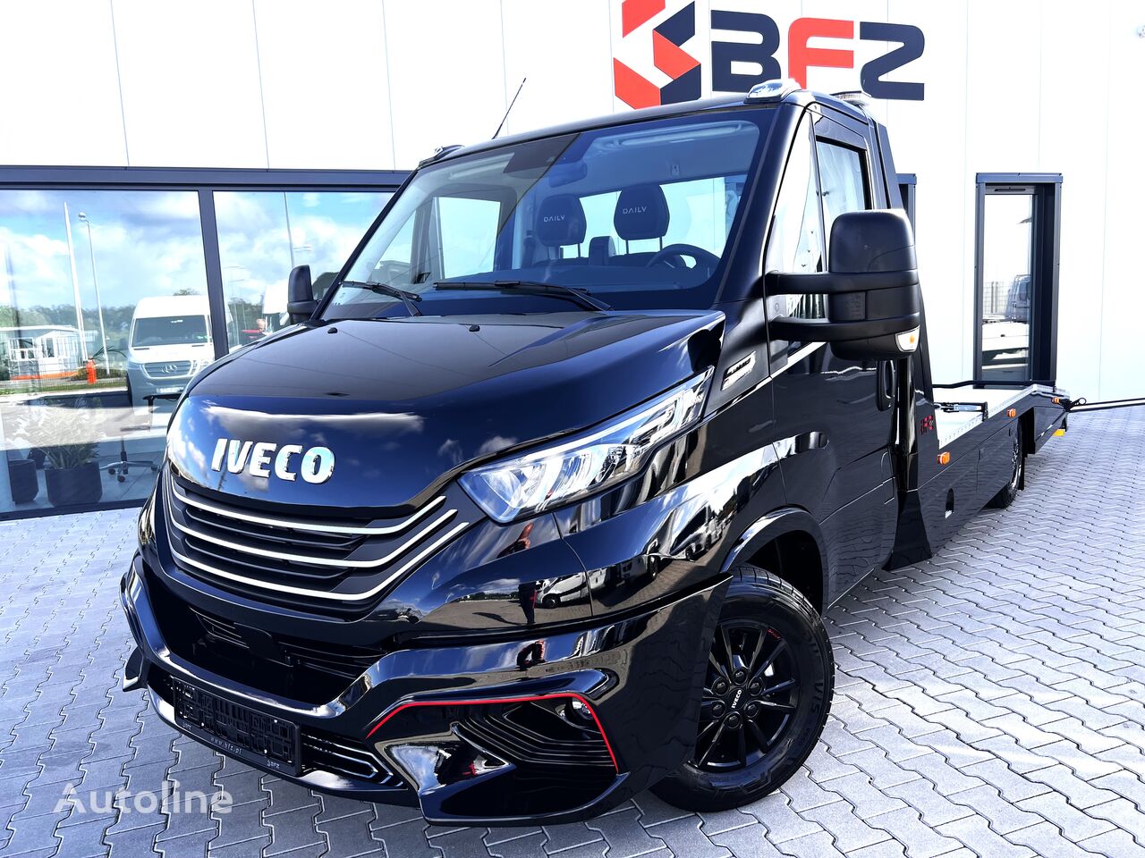 new IVECO Daily 35S210P BFZ PLATEAU® LUFTFEDERUNG  car transporter