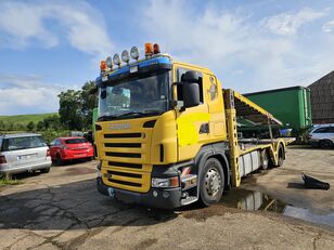 Scania R420 car transporter + car transporter trailer