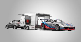new Brian James Race Transporter 4 car transporter trailer