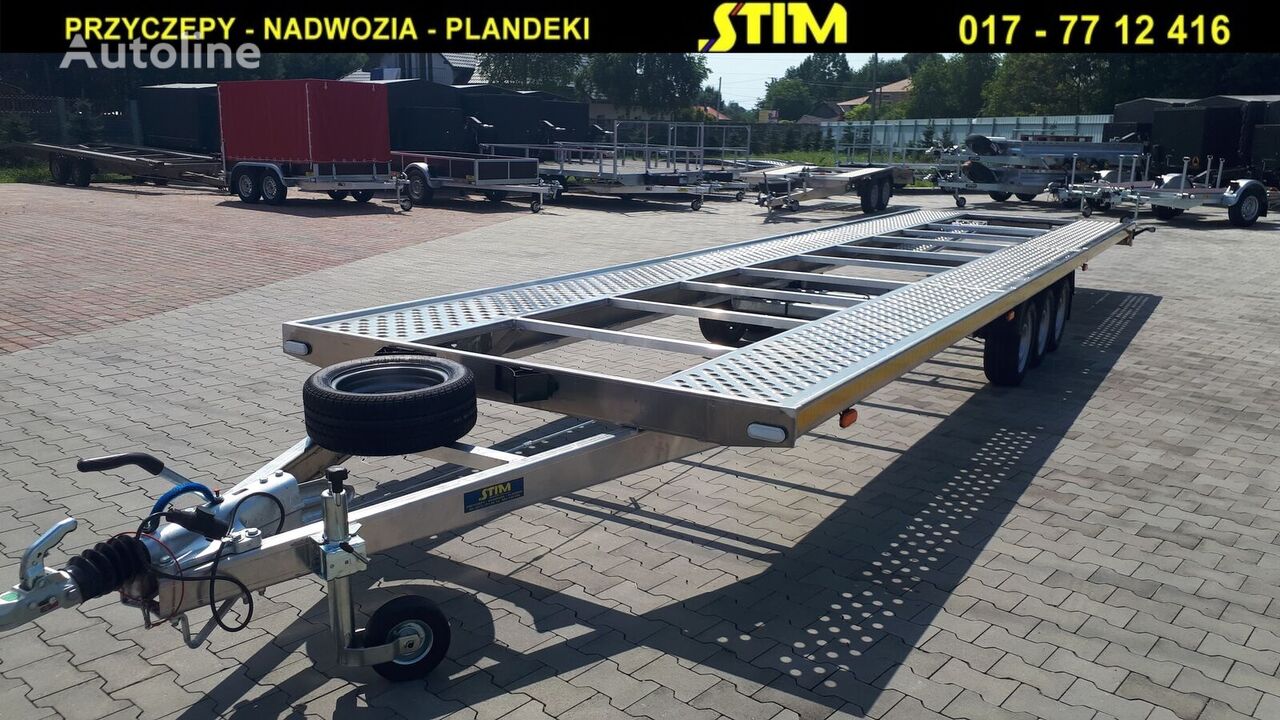 new Stim L-23, ALU car transporter trailer