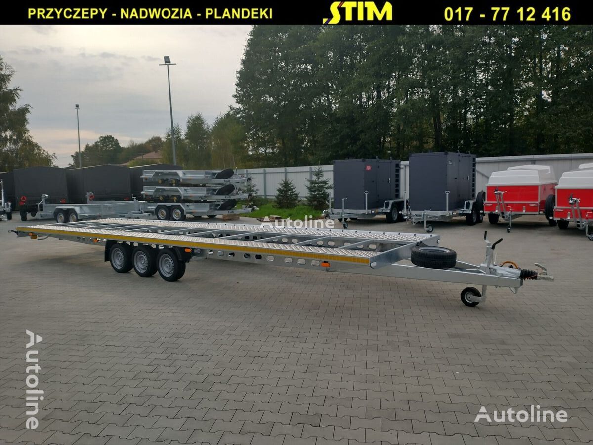 new Stim L23, Stal / Aluminium  car transporter trailer