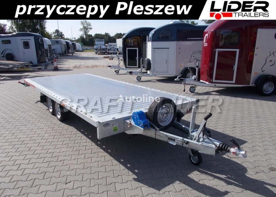 new Temared TM-175 przyczepa 511x215x30cm, Carplatform 5121S, laweta car transporter trailer