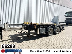 Hüffermann HTM 09.40L, Tandemanhänger für Absetzmulden chassis trailer