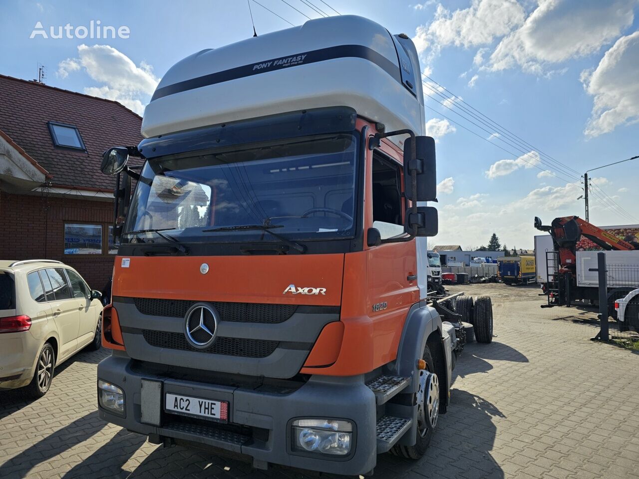 Mercedes-Benz Axor 1829 // 2013r chassis truck