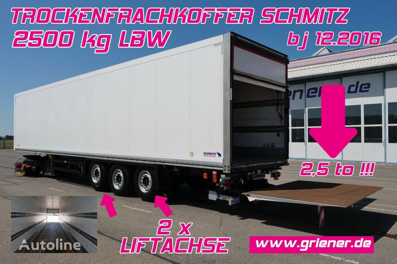 new Schmitz Cargobull SKO 24 closed box semi-trailer