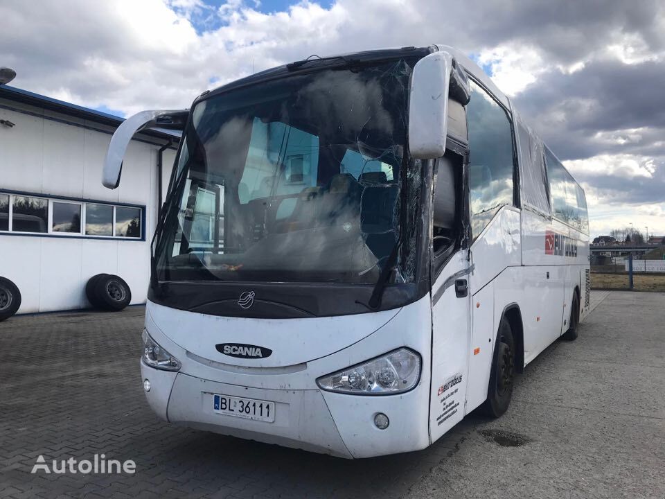 SCANIA IRIZAR PRZEZNACZONA NA CZĘŚCI coach bus for sale