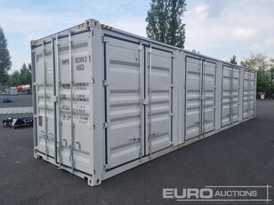 new CTN 40HQ new container ,one side multi-door,4 doors 40ft container