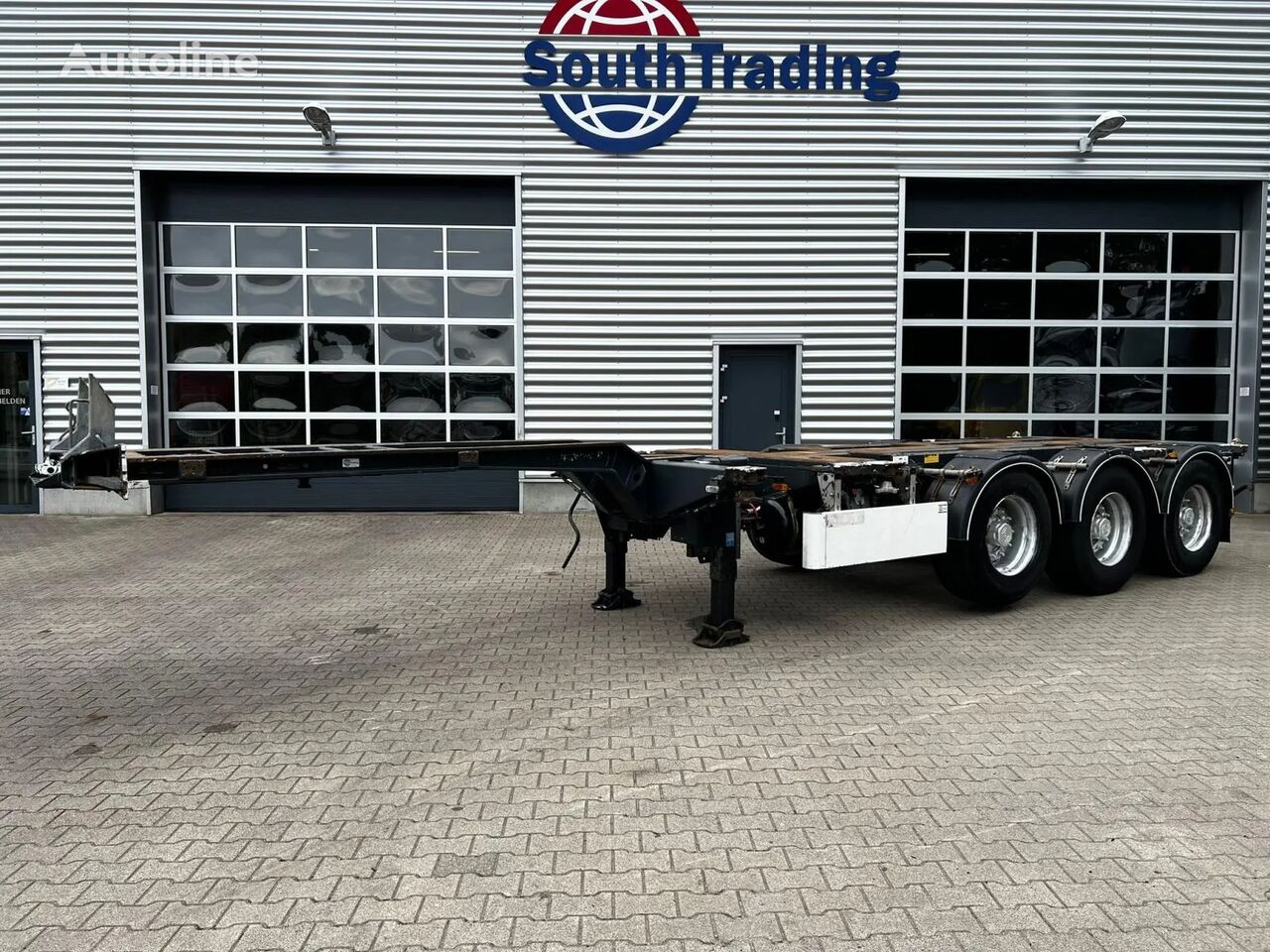 Pacton T3-010 container chassis semi-trailer