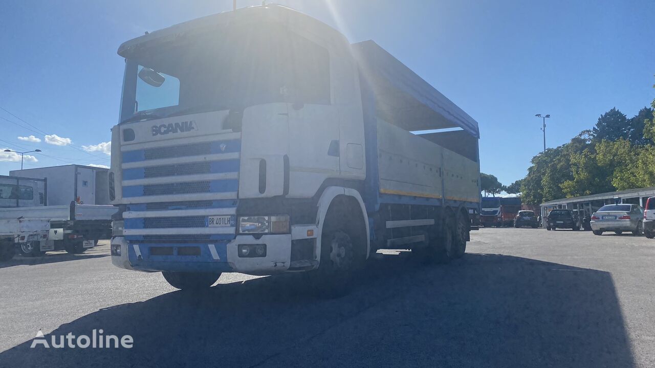 Scania 164.480  6x2 curtainsider truck
