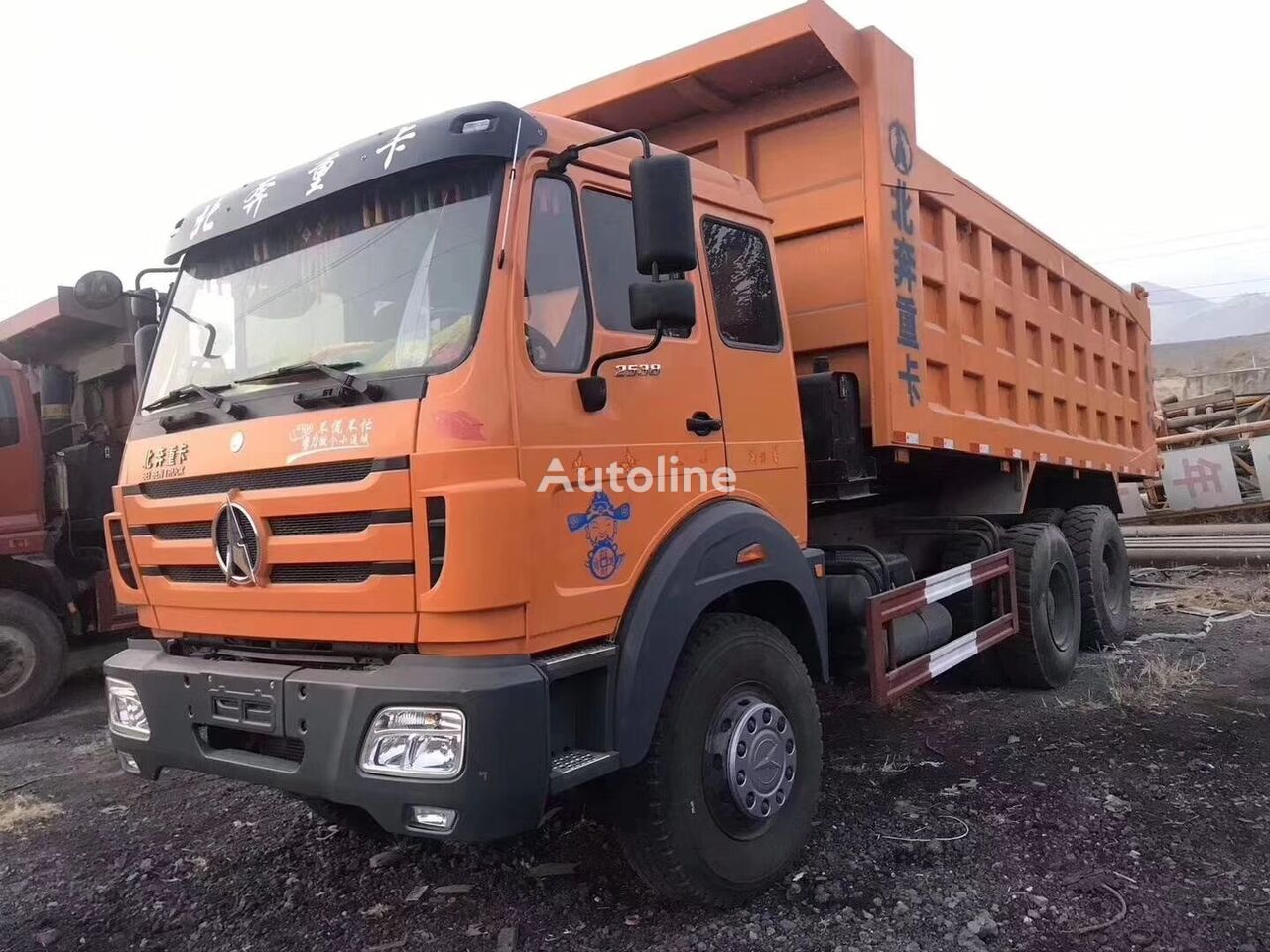 Mercedes-Benz BEIBEN 6*4   dump truck