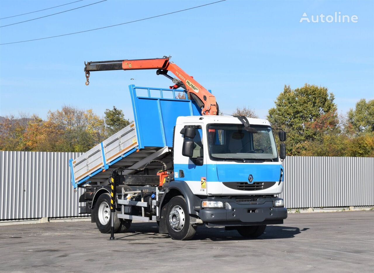 Renault MIDLUM 270 DXI *TIPPER 3,50m *PK 8501-K/FUNK dump truck
