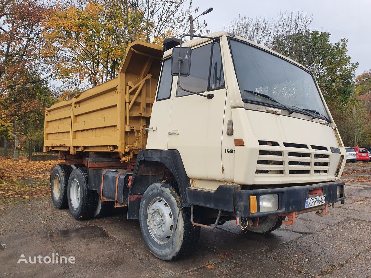 Steyr dump truck