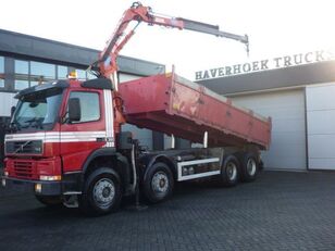 Volvo FM 12.380 8x4 Tipper Crane Atlas Terex 125.2 A2 dump truck