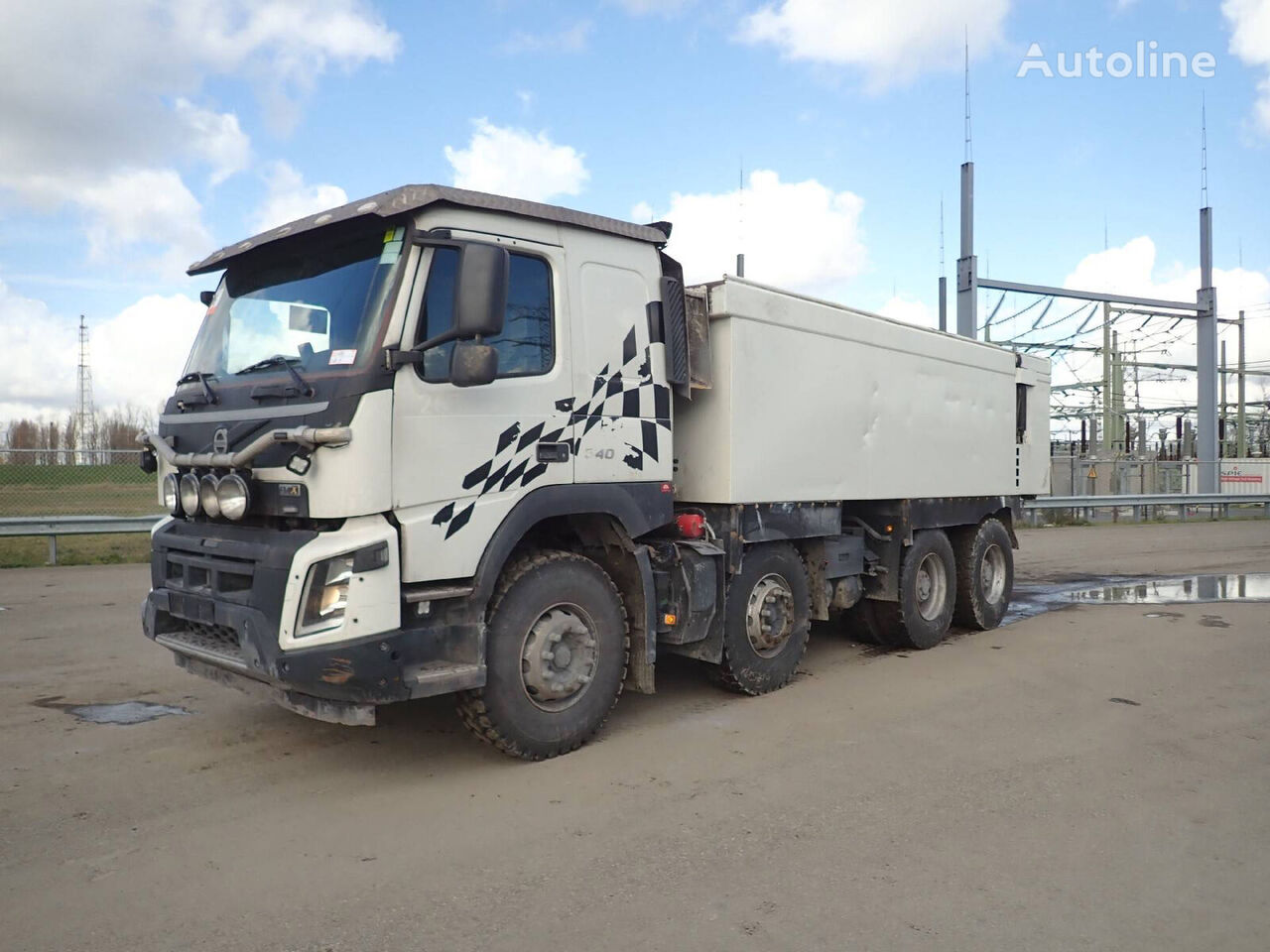 Volvo FMX 540 dump truck