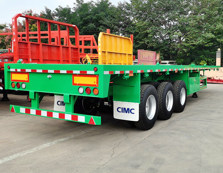 new CIMC 3 Axle 40 Foot Flatbed Semi Trailer for Sale - Z flatbed semi-trailer