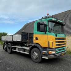 Scania 124G flatbed truck