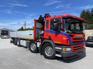 Scania R 410 flatbed truck