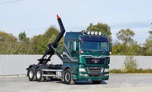 MAN TGX 26.480  hook lift truck