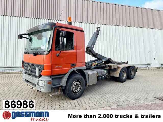 Mercedes-Benz Actros 2648 L 6x4/42 Hyva SK 22-53 SK hook lift truck