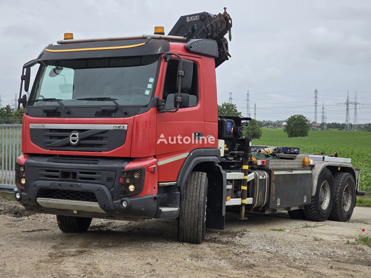 Volvo FMX 420 HOOK SYSTEM / HMF 2020 K5 15METER+REMOTE hook lift truck