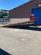 Mol 2 AXLES TIPPING TRAILER WITH RAMPS low loader trailer