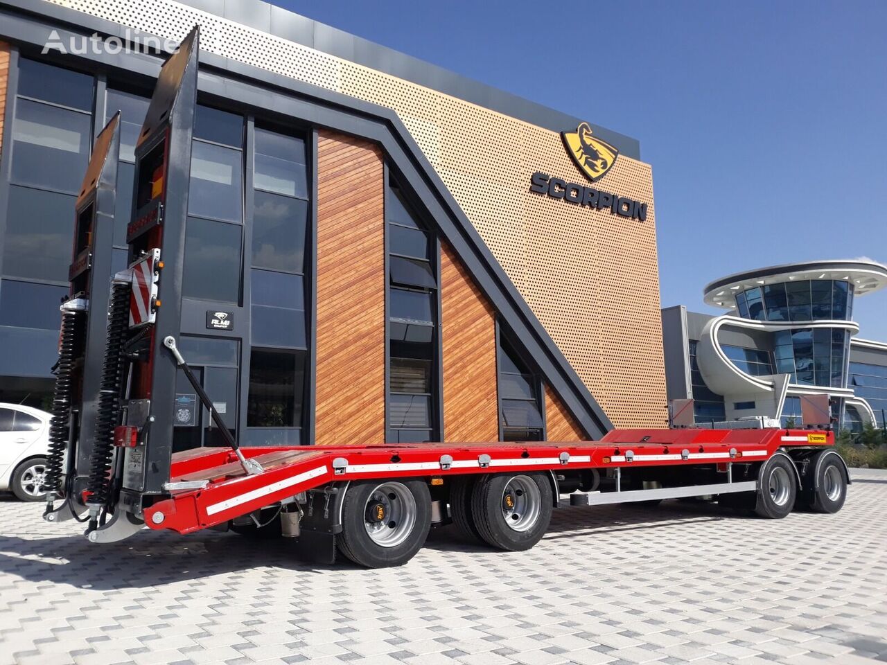 new Scorpion Trailer 2023 UNUSED 4 AXLE (MANUFACTURER COMPANY) low loader trailer