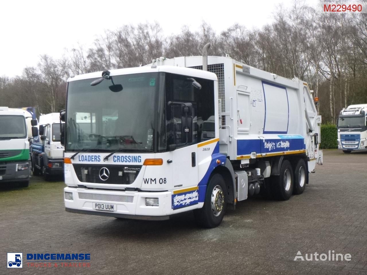 Mercedes-Benz Econic 2629 6x4 RHD Heil refuse truck garbage truck