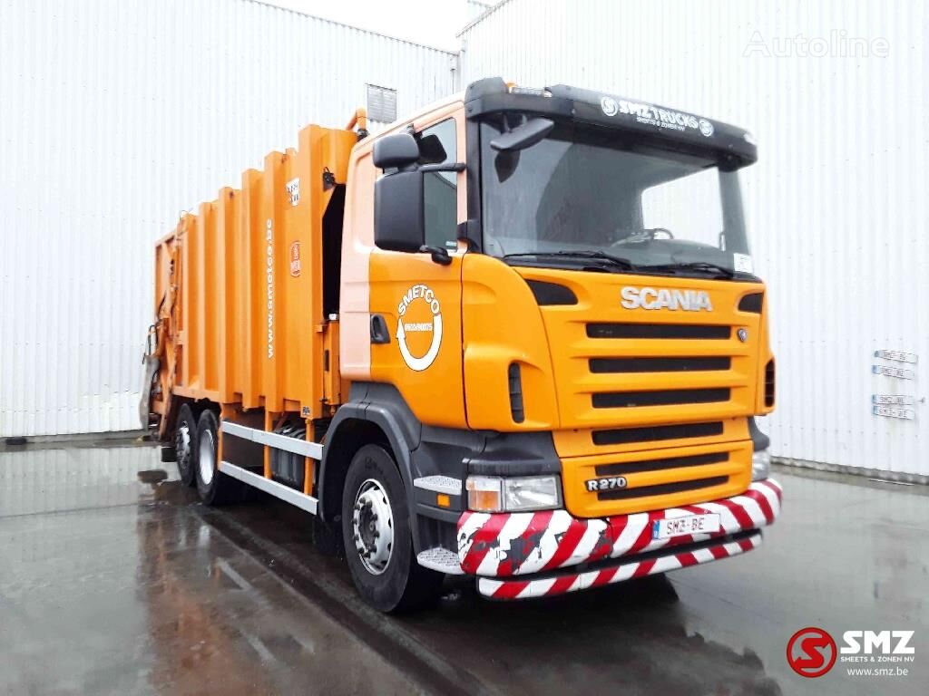 Scania R 270 Vdk pusher garbage truck