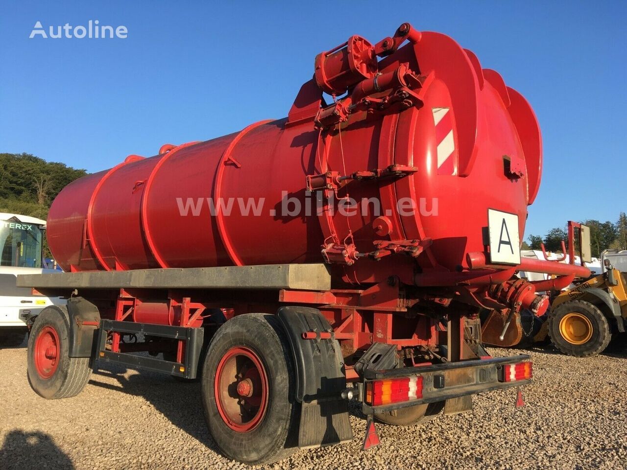 Maack A 16 vacuum trailer