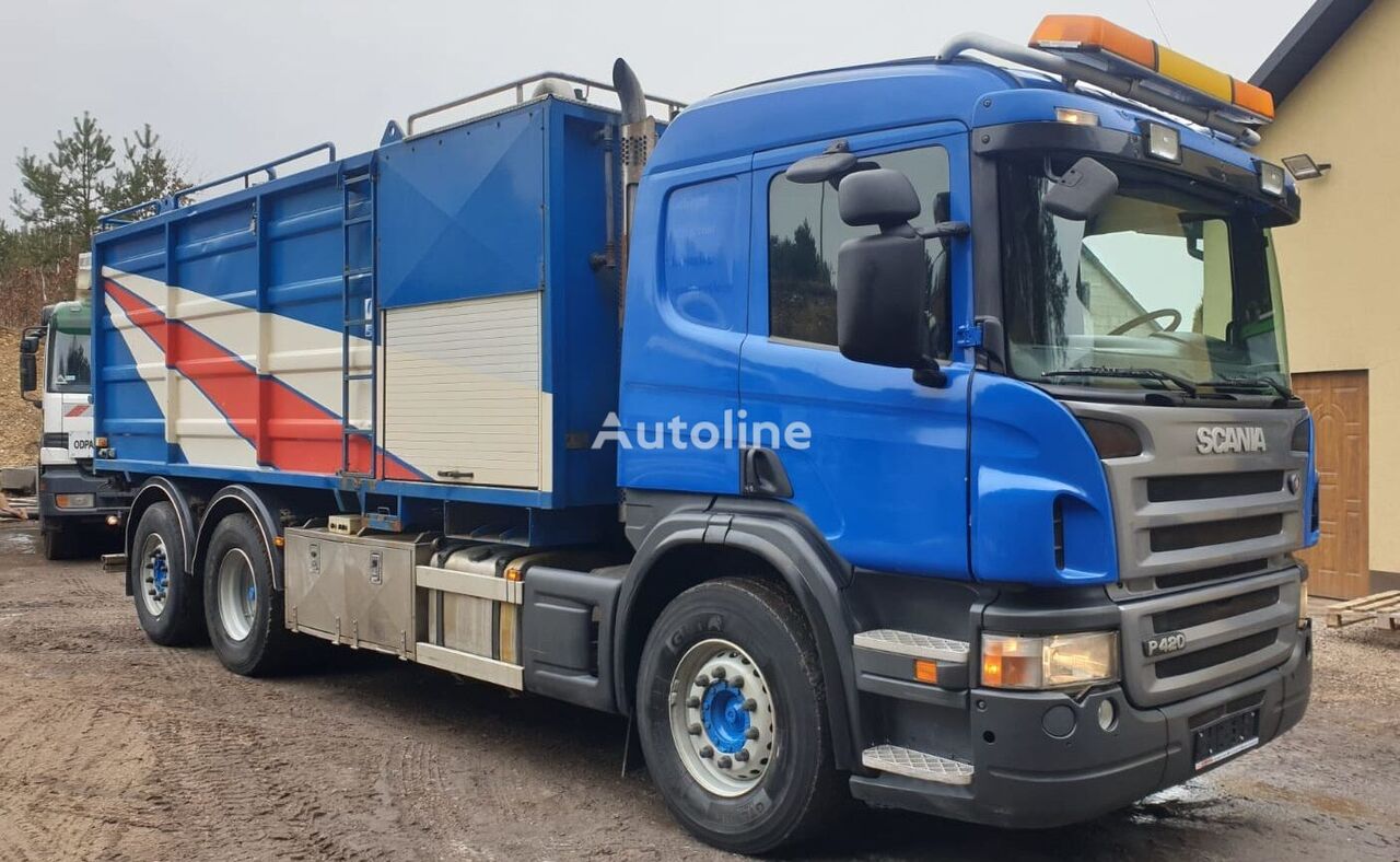 Scania SIMON MOSS oczyszczalnia separator oleju vacuum truck