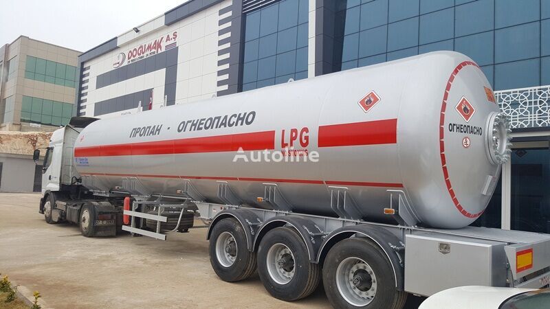 new Doğumak LPG SEMI TRAILER WITH ADR CERTIFICATE gas tank trailer