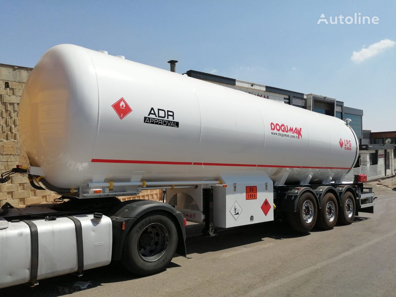 new Doğumak LPG TRAILER - ADR gas tank trailer