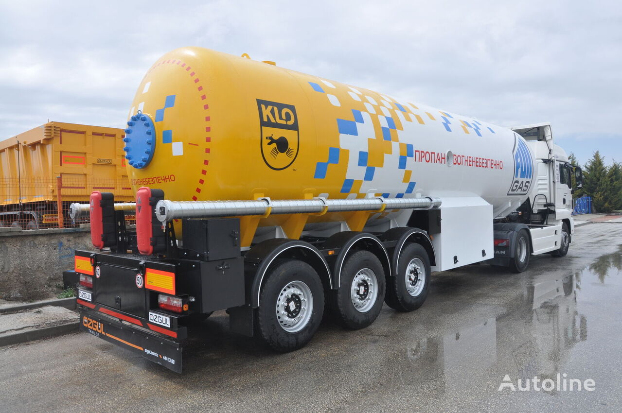 new Özgül GAS TANKER SEMI TRAILER gas tank trailer