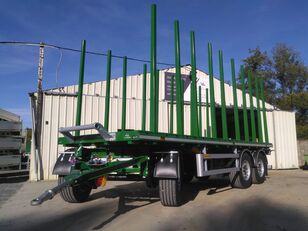 Zasław PL.PK - 3 i 2 osiowa przyczepa platforma leśna timber trailer