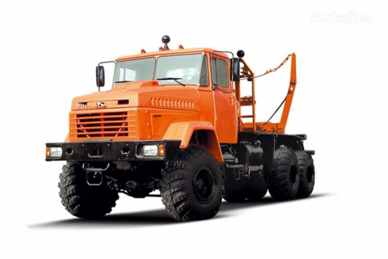new KrAZ 64372 tip 1 timber truck