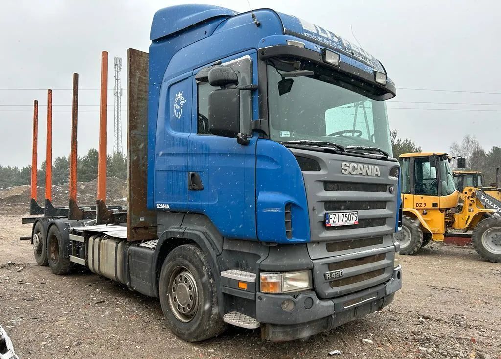 Scania R 420 timber truck