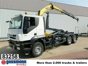 IVECO Trakker AT260T41 6x4 hook lift truck