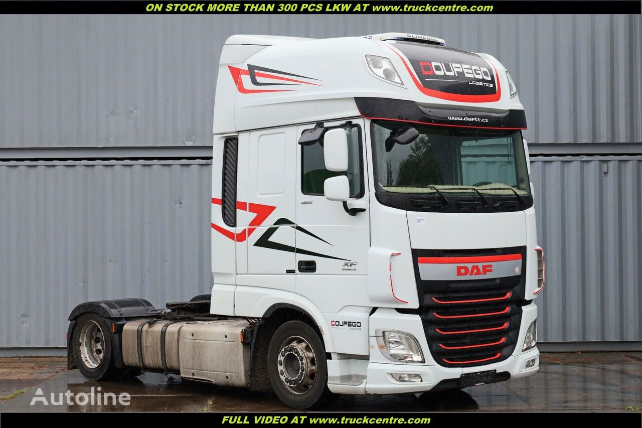 DAF XF 460, LOW DECK, EURO 6, SUPER SPACE CAB truck tractor