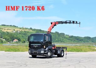 MAN TGS 18.400 Sattelzugmaschine + HMF 1720 K6/FUNK  truck tractor