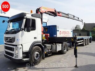 Volvo FM 370  truck tractor + platform semi-trailer