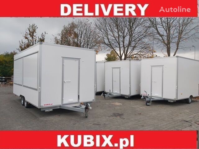 new Kubix Two-axle commercial trailer 520x230x230 2700kg vending trailer